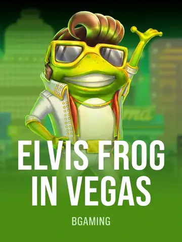 Elvis Frog in Vegas artwork